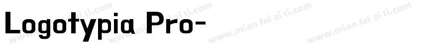 Logotypia Pro字体转换